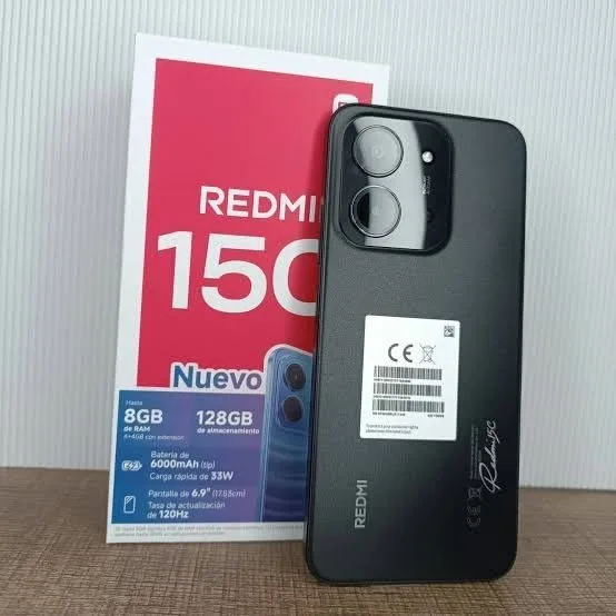 هاتف ريدمي 15 سي 4G ذاكرة128 رام 8/4+4 مستخدم عدة ايام بحالة الوكالة — صورة 1